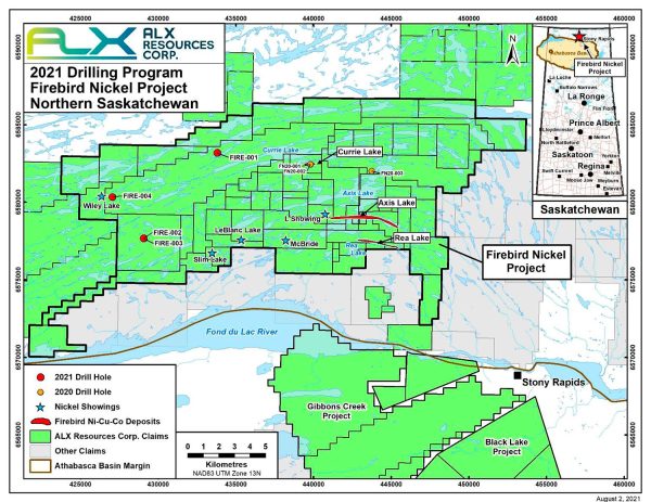 Firebird Nickel Property: 2021 Exploration Drilling